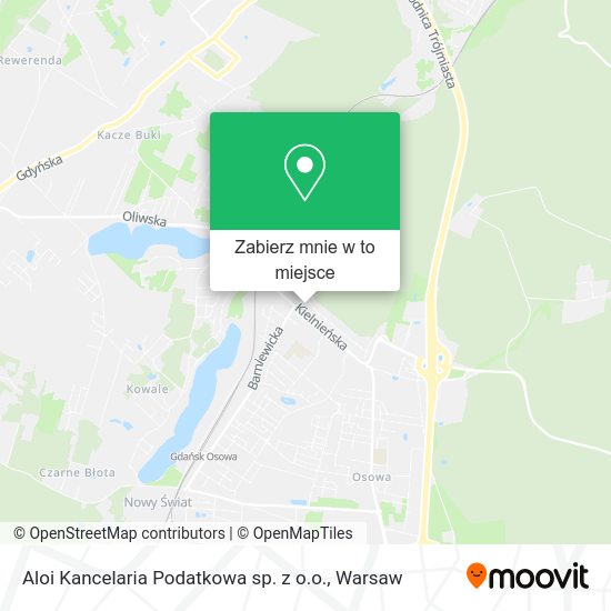 Mapa Aloi Kancelaria Podatkowa sp. z o.o.