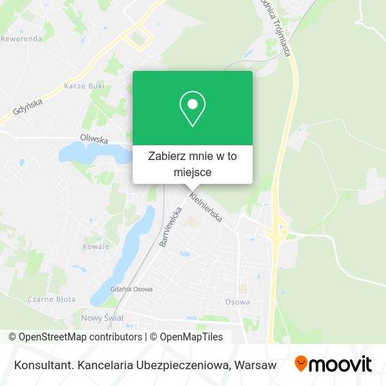 Mapa Konsultant. Kancelaria Ubezpieczeniowa