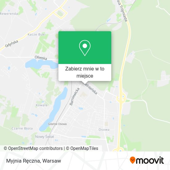 Mapa Myjnia Ręczna