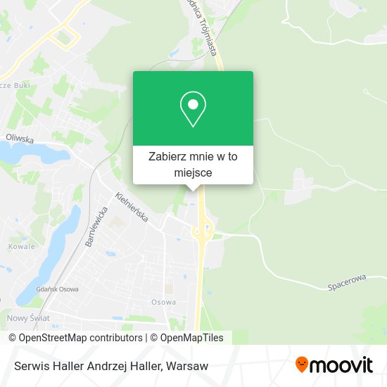 Mapa Serwis Haller Andrzej Haller