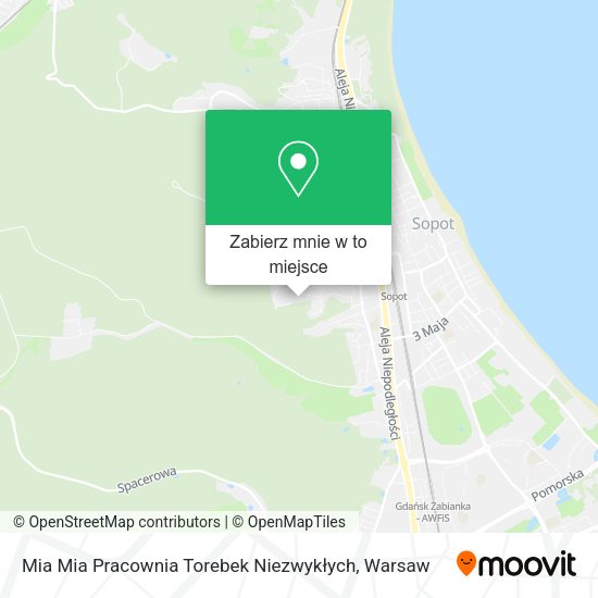 Mapa Mia Mia Pracownia Torebek Niezwykłych