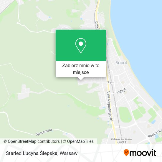 Mapa Starled Lucyna Ślepska