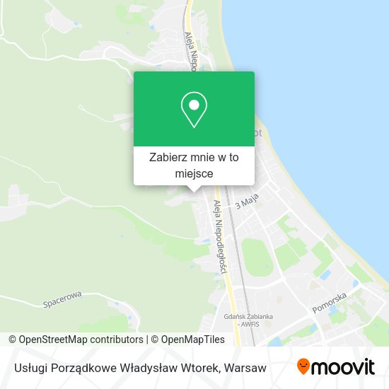 Mapa Usługi Porządkowe Władysław Wtorek