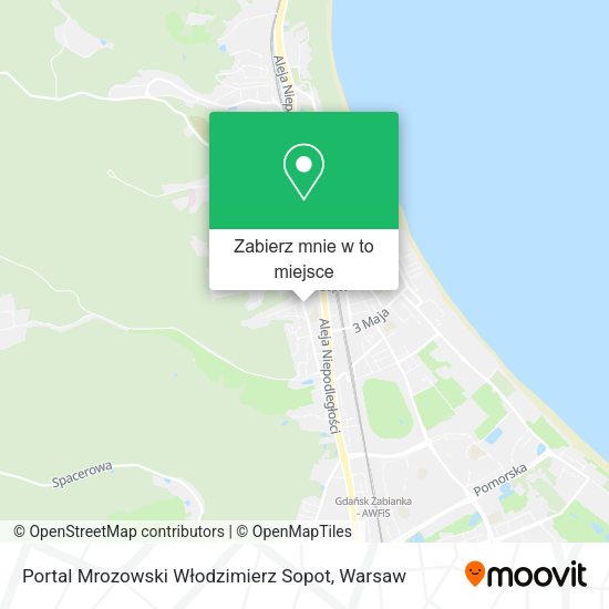 Mapa Portal Mrozowski Włodzimierz Sopot