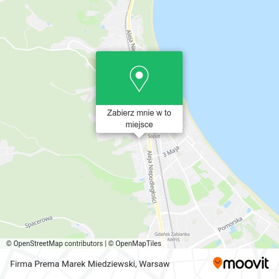 Mapa Firma Prema Marek Miedziewski