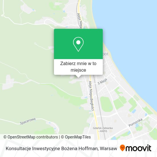 Mapa Konsultacje Inwestycyjne Bożena Hoffman