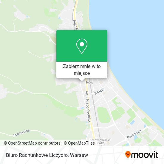 Mapa Biuro Rachunkowe Liczydło