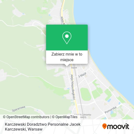 Mapa Karczewski Doradztwo Personalne Jacek Karczewski