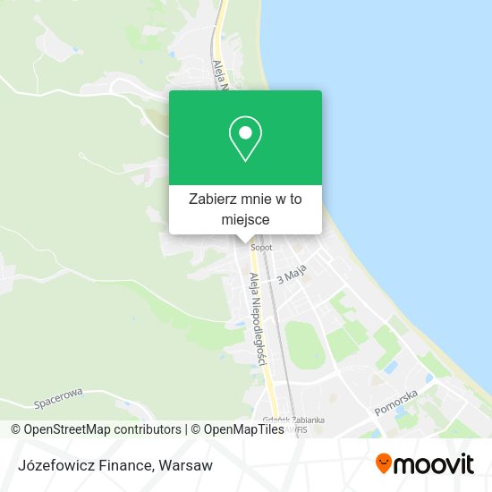 Mapa Józefowicz Finance