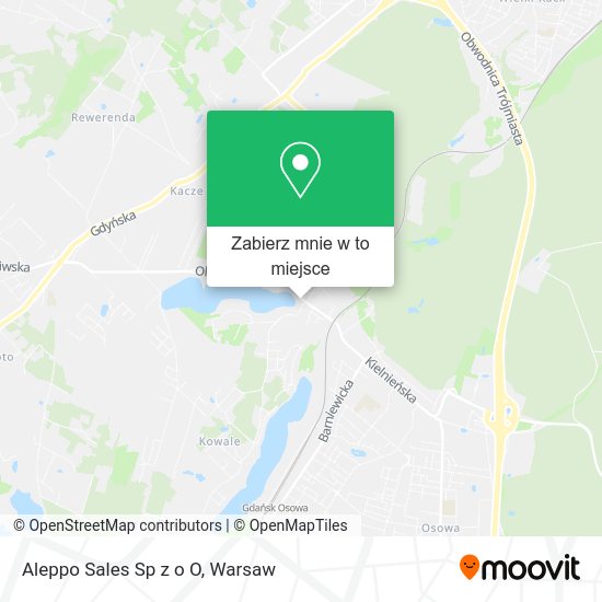 Mapa Aleppo Sales Sp z o O