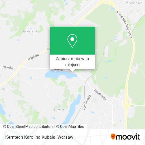 Mapa Kerntech Karolina Kubala