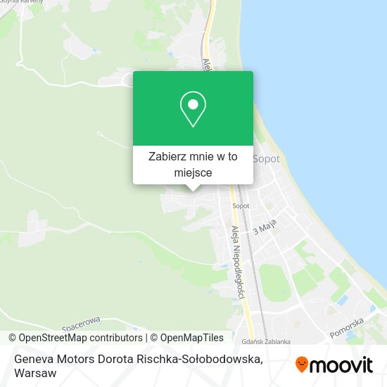 Mapa Geneva Motors Dorota Rischka-Sołobodowska