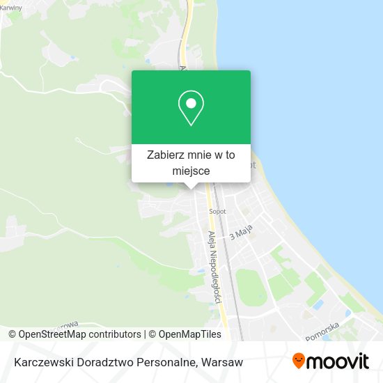 Mapa Karczewski Doradztwo Personalne