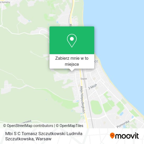 Mapa Mbi S C Tomasz Szczutkowski Ludmiła Szczutkowska