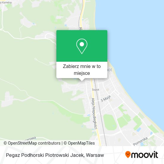 Mapa Pegaz Podhorski Piotrowski Jacek