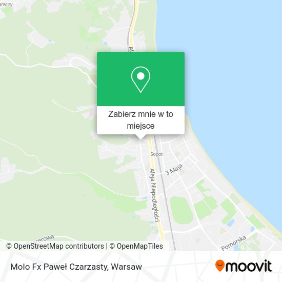 Mapa Molo Fx Paweł Czarzasty