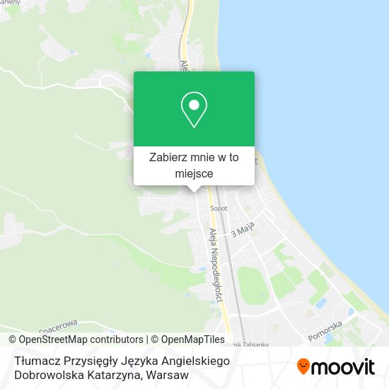 Mapa Tłumacz Przysięgły Języka Angielskiego Dobrowolska Katarzyna