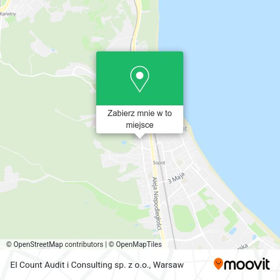 Mapa El Count Audit i Consulting sp. z o.o.