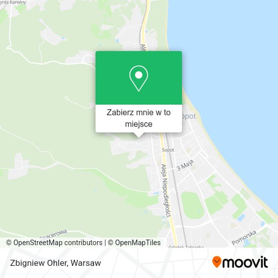 Mapa Zbigniew Ohler