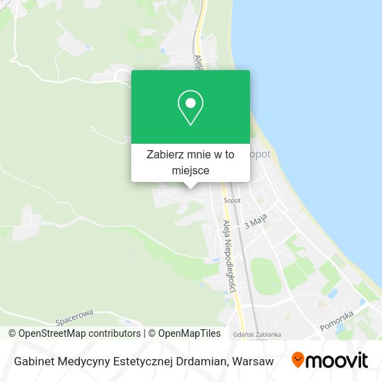 Mapa Gabinet Medycyny Estetycznej Drdamian