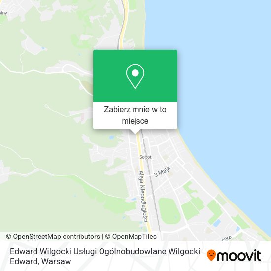 Mapa Edward Wilgocki Usługi Ogólnobudowlane Wilgocki Edward