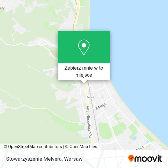 Mapa Stowarzyszenie Melvera