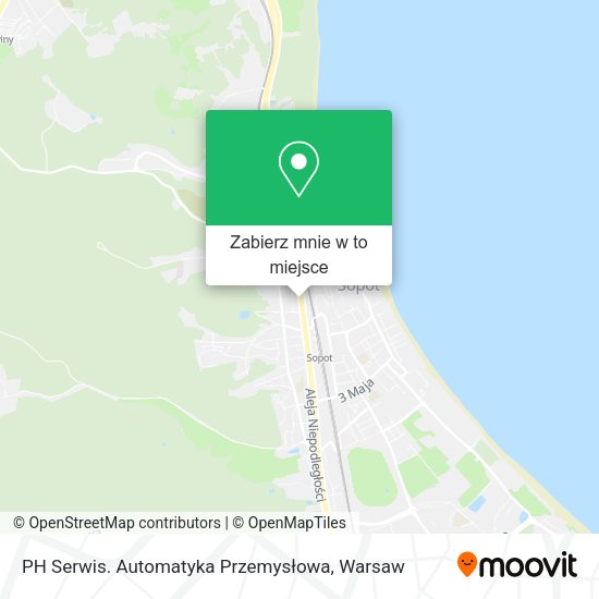 Mapa PH Serwis. Automatyka Przemysłowa