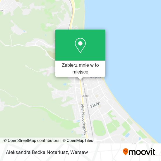 Mapa Aleksandra Bećka Notariusz