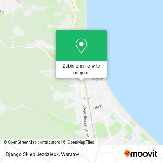 Mapa Django Sklep Jezdzieck