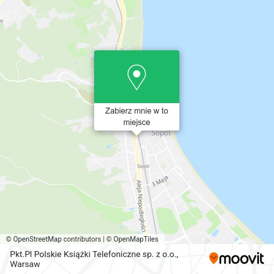 Mapa Pkt.Pl Polskie Książki Telefoniczne sp. z o.o.