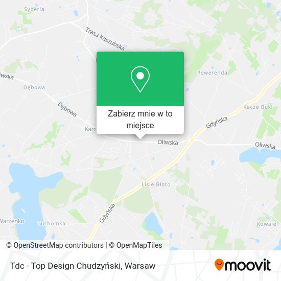 Mapa Tdc - Top Design Chudzyński