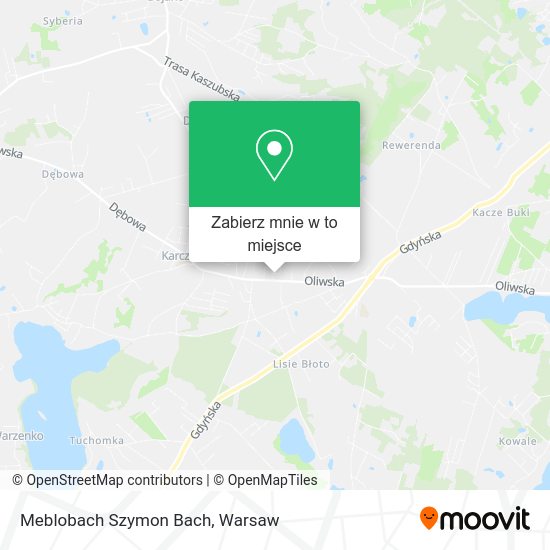 Mapa Meblobach Szymon Bach