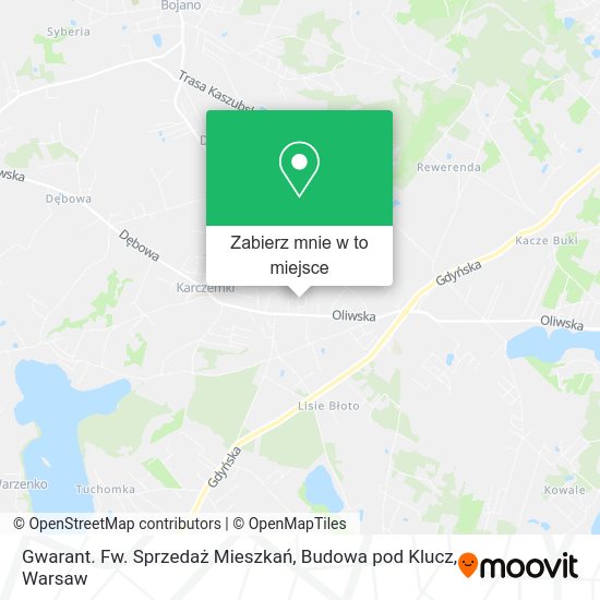 Mapa Gwarant. Fw. Sprzedaż Mieszkań, Budowa pod Klucz