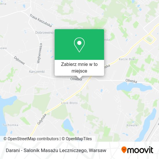 Mapa Darani - Salonik Masażu Leczniczego