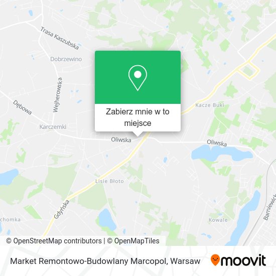 Mapa Market Remontowo-Budowlany Marcopol