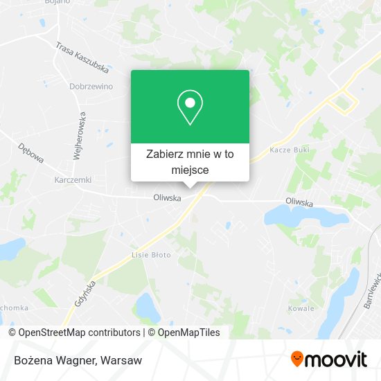 Mapa Bożena Wagner