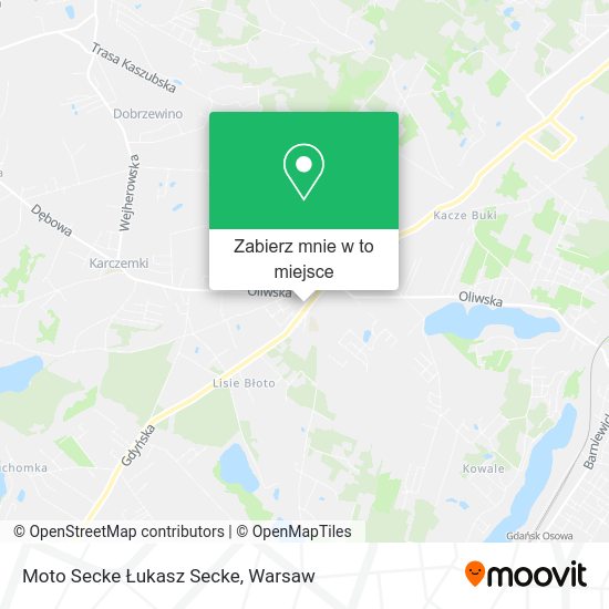 Mapa Moto Secke Łukasz Secke