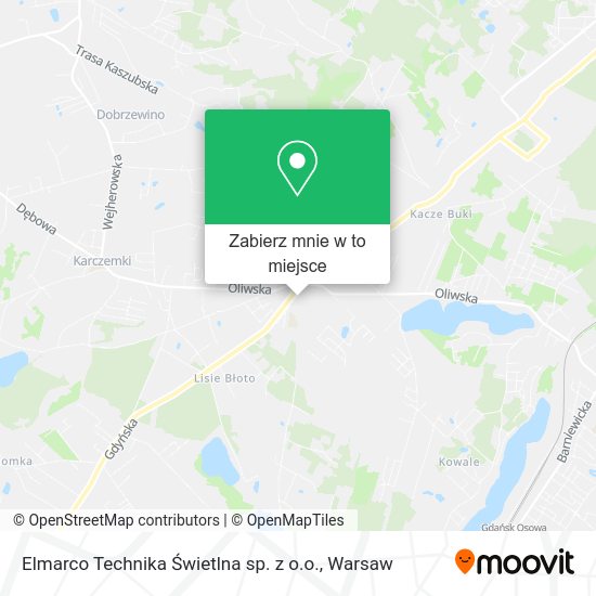 Mapa Elmarco Technika Świetlna sp. z o.o.