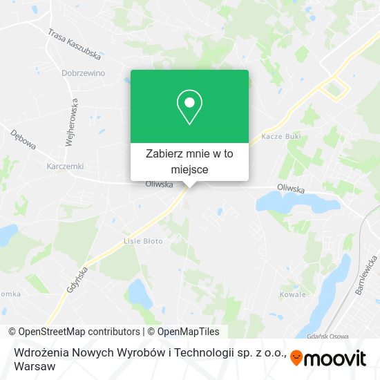 Mapa Wdrożenia Nowych Wyrobów i Technologii sp. z o.o.