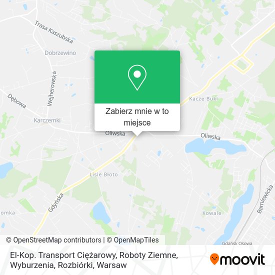 Mapa El-Kop. Transport Ciężarowy, Roboty Ziemne, Wyburzenia, Rozbiórki