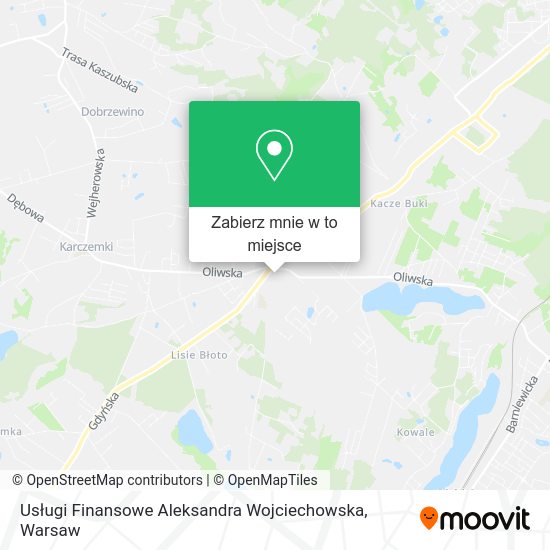 Mapa Usługi Finansowe Aleksandra Wojciechowska