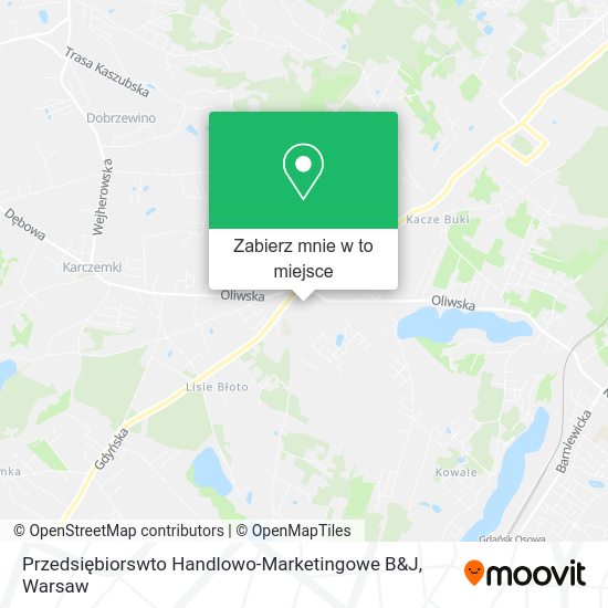 Mapa Przedsiębiorswto Handlowo-Marketingowe B&J