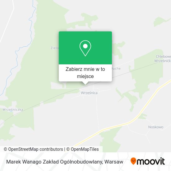 Mapa Marek Wanago Zakład Ogólnobudowlany