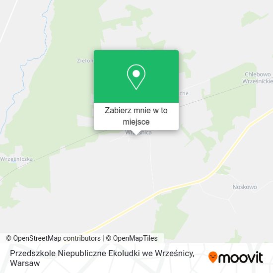 Mapa Przedszkole Niepubliczne Ekoludki we Wrześnicy