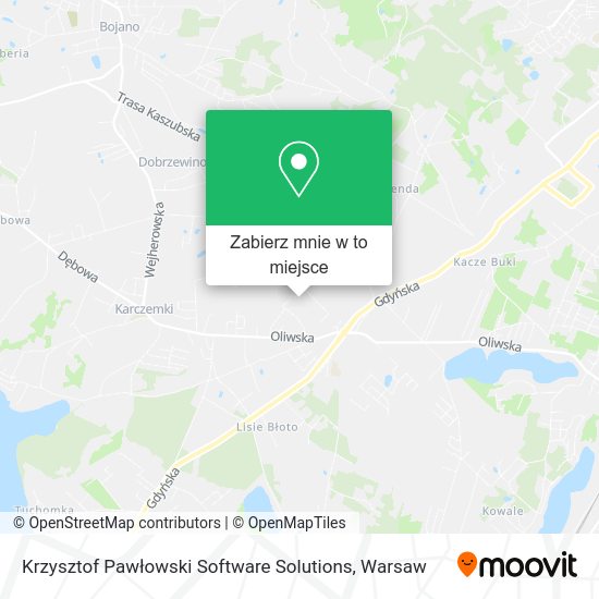 Mapa Krzysztof Pawłowski Software Solutions