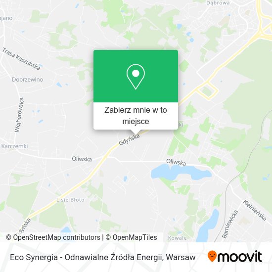 Mapa Eco Synergia - Odnawialne Źródła Energii