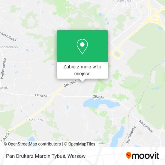 Mapa Pan Drukarz Marcin Tybuś