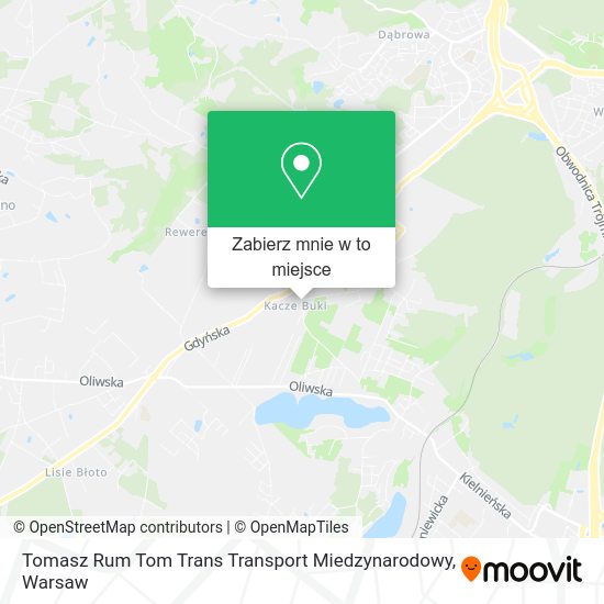 Mapa Tomasz Rum Tom Trans Transport Miedzynarodowy