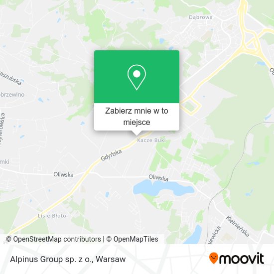 Mapa Alpinus Group sp. z o.