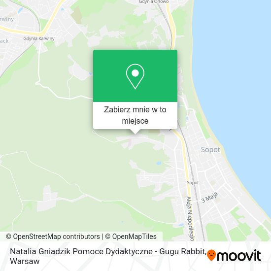 Mapa Natalia Gniadzik Pomoce Dydaktyczne - Gugu Rabbit